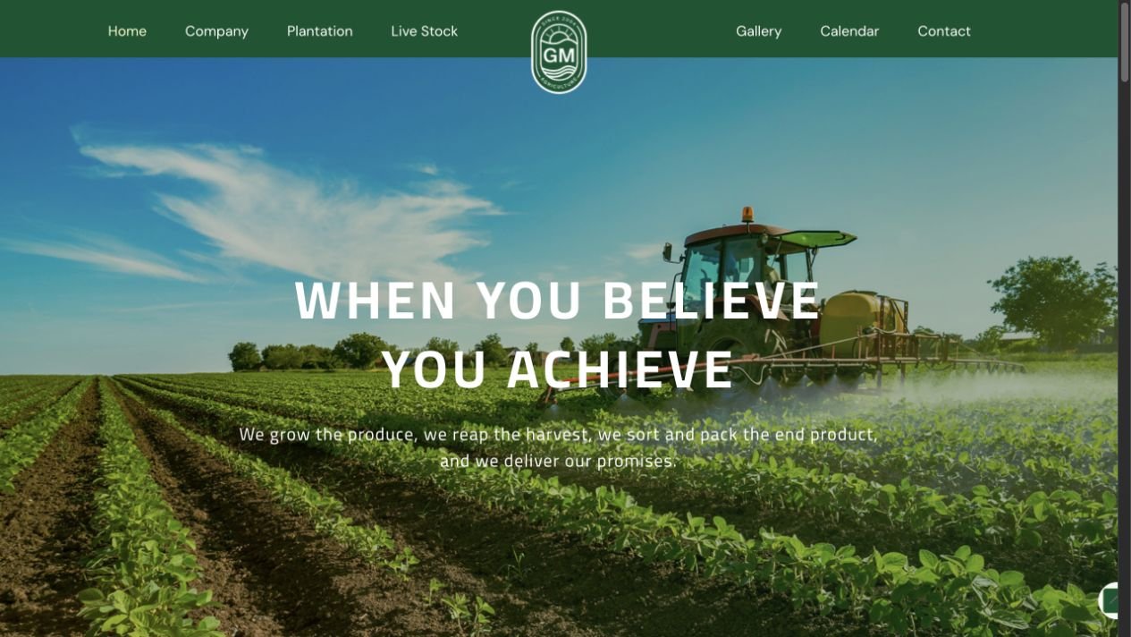 GMA Agriculture website preview
